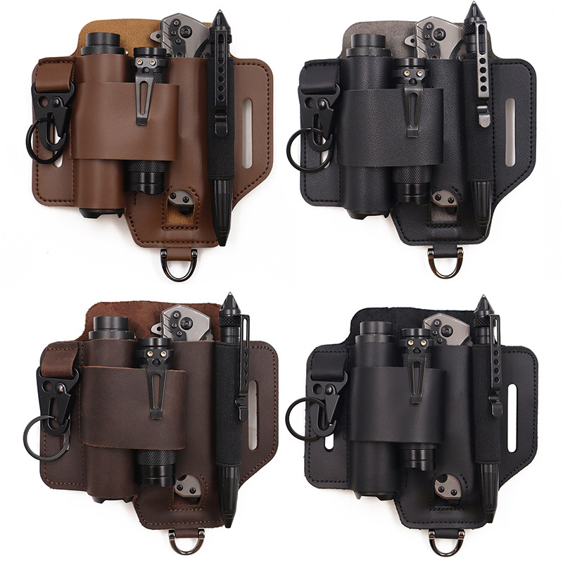 Leather Workshop - EDC Tactical Tool Holster Wilderness Survival