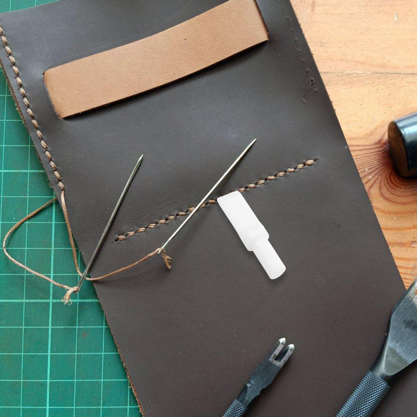 Leatherwork Knife - Ceramic Swivel Carving Blade DIY Craft