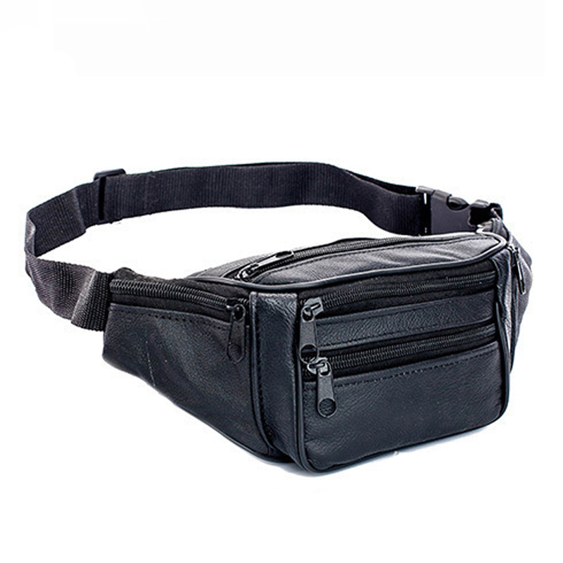 Leatherwork Fasteners - PU Leather Waist Bag Men Waist