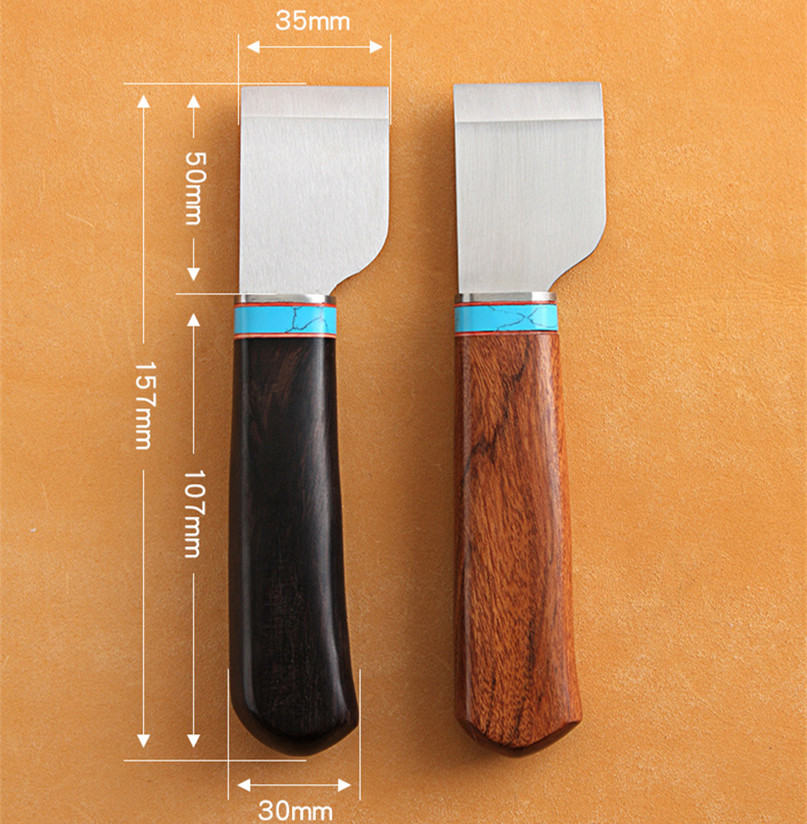3mm thick and 35mm wide blade  - Leatherwork Knife 评论和价格