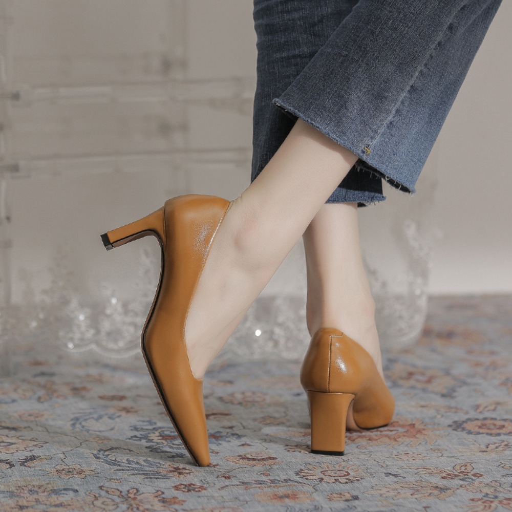 High Heels Women's New Profess - Leatherwork In French 评论和价格
