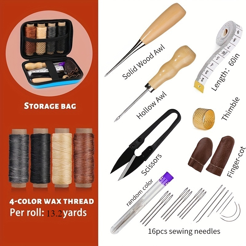 [Leather Sewing Kit] Leather S - Upholstery Leather Work 评论和价格