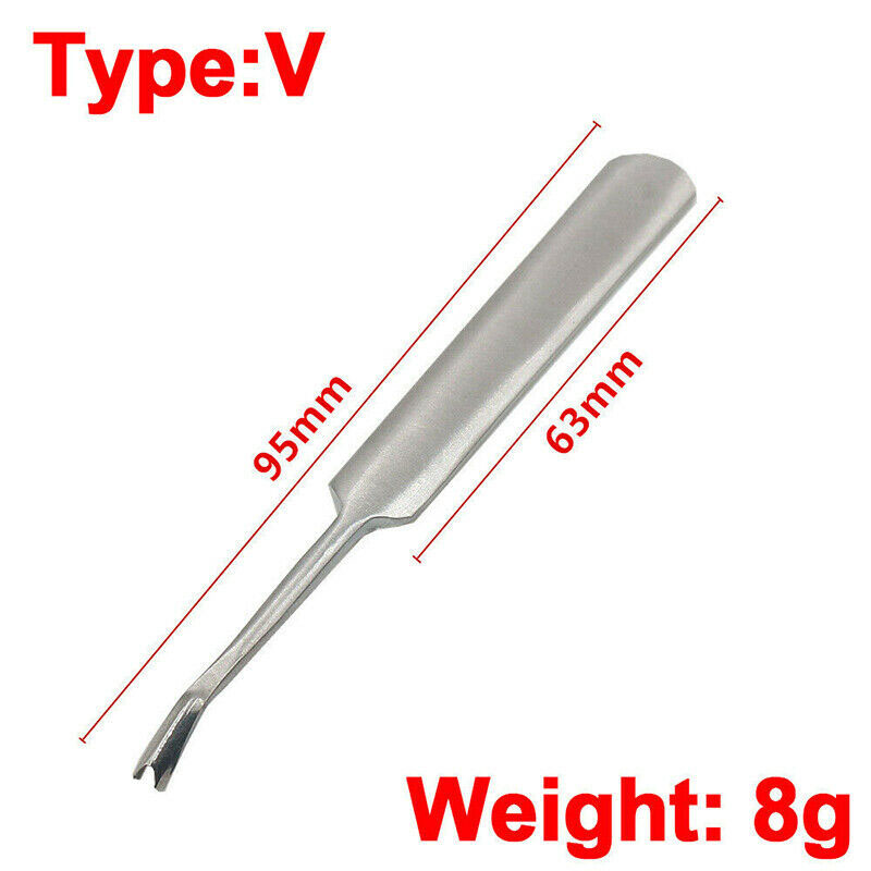 【Limited Offer】5Pcs U V Shaped - Groover Stitching Tool 评论和价格