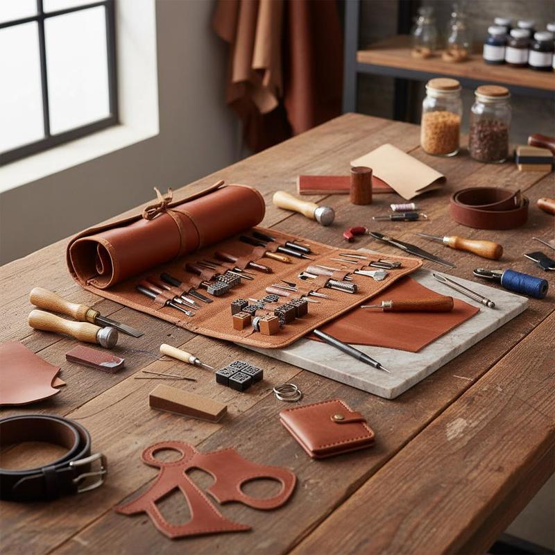 72 PCS Leather Crafting Suppli - Leather Workshop 评论和价格