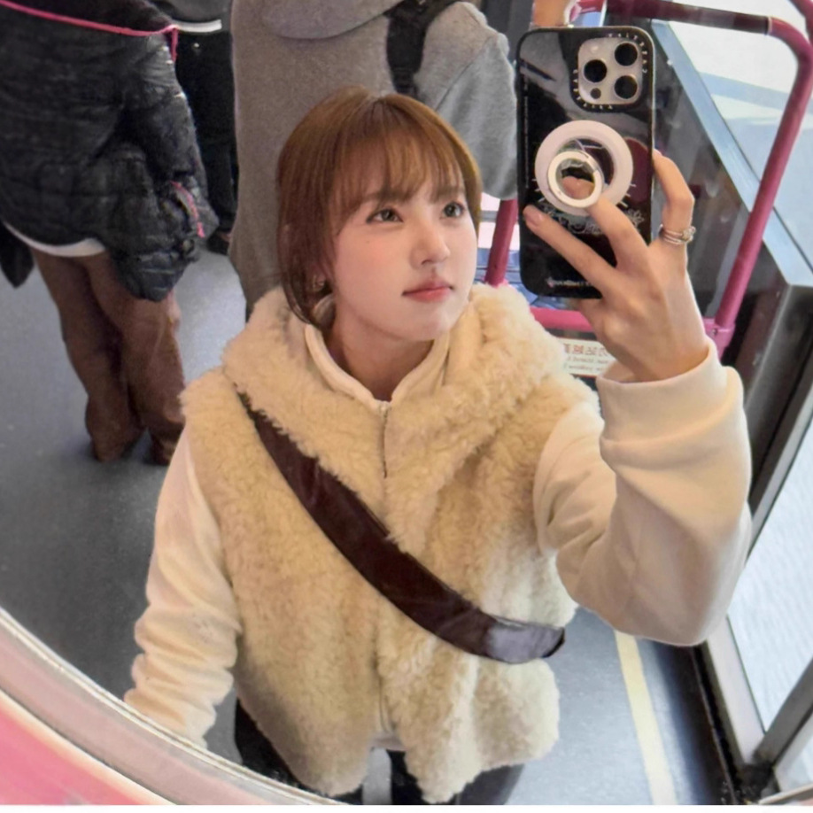 Faux Fur Coats Women Vests Zip - Leather Work Jacket With Hood 评论和价格