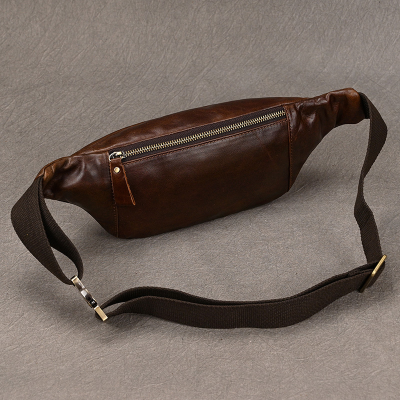 Men's Leather Chest Bags Cross - Leatherwork Fasteners 评论和价格