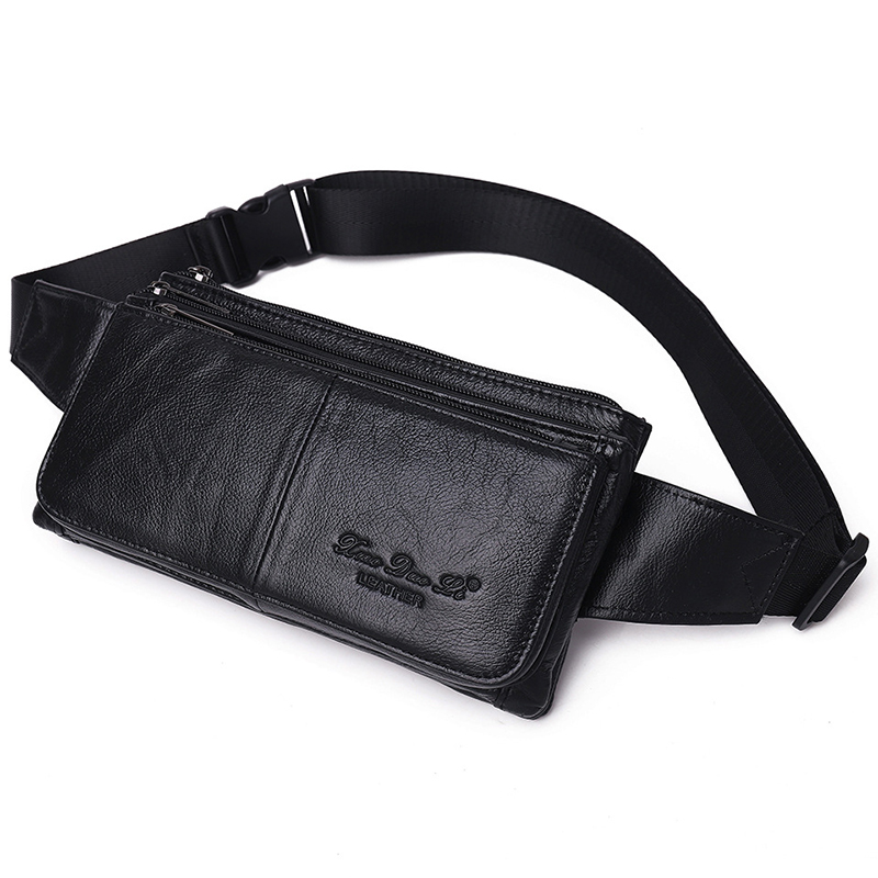 Men Waist Fanny Pack Belt Hip  - Leatherwork Fasteners 评论和价格