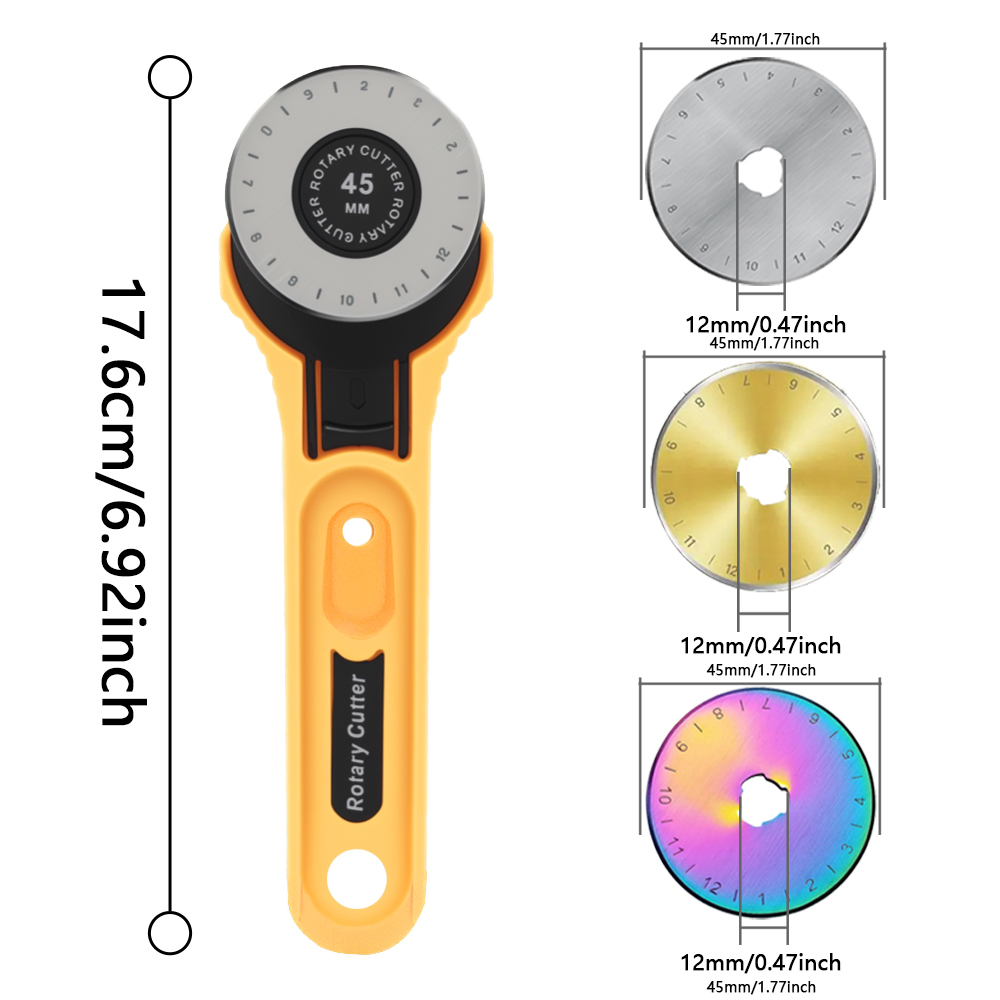 45mm Rotary Fabric Cutter Leat - Leather Workshop 评论和价格