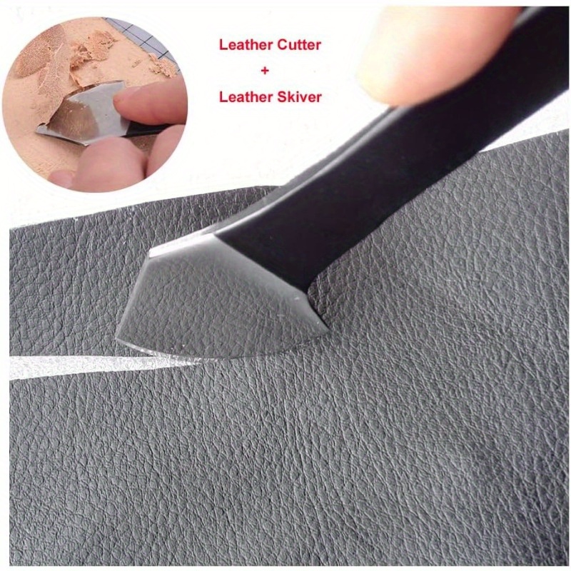 2PCS Leather Craft Cutting Ski - Leatherwork Knife 评论和价格