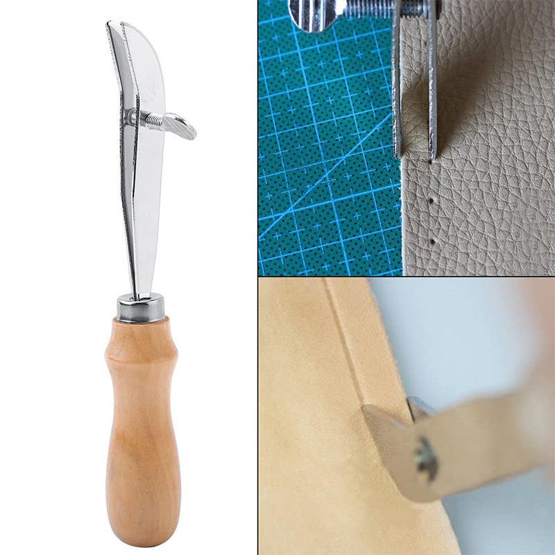 *Adjustable Leather Edge Groov - Groover Stitching Tool 评论和价格