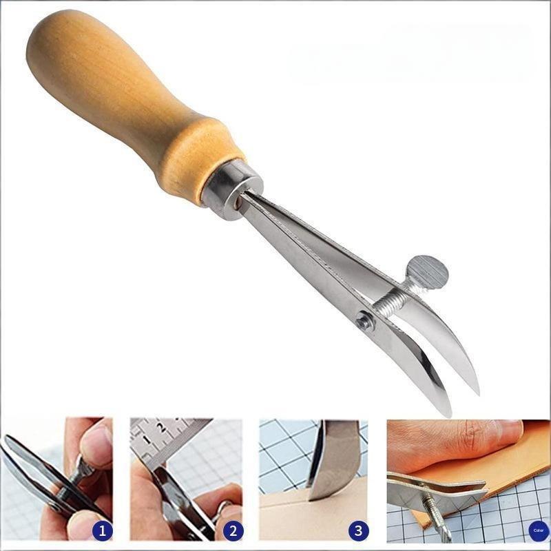 *Adjustable Leather Edge Groov - Groover Stitching Tool 评论和价格