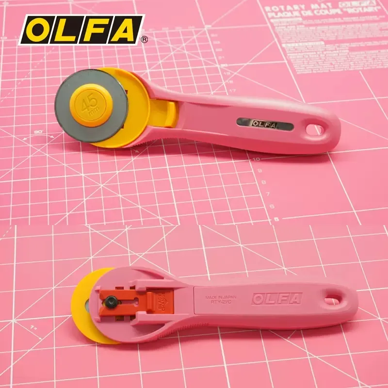 Olfa RTY-2/C 45mm Rotary Pinkl - Leatherwork Knife 评论和价格