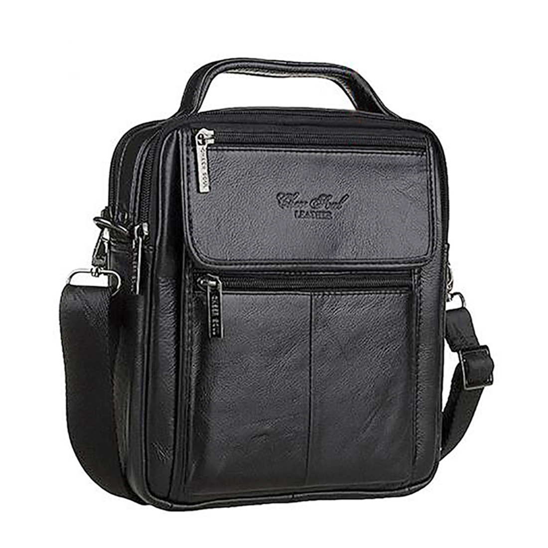 Crossbody Messenger Shoulder B - Leather Work Bag Mens 评论和价格