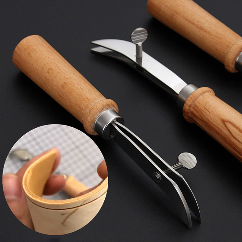 New Adjustable Leather Edge St - Groover Stitching Tool 评论和价格