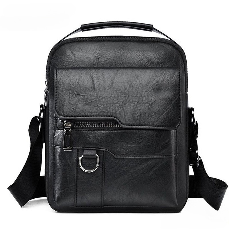 Hot Fashion Korean Style Men C - Leather Work Bag Mens 评论和价格