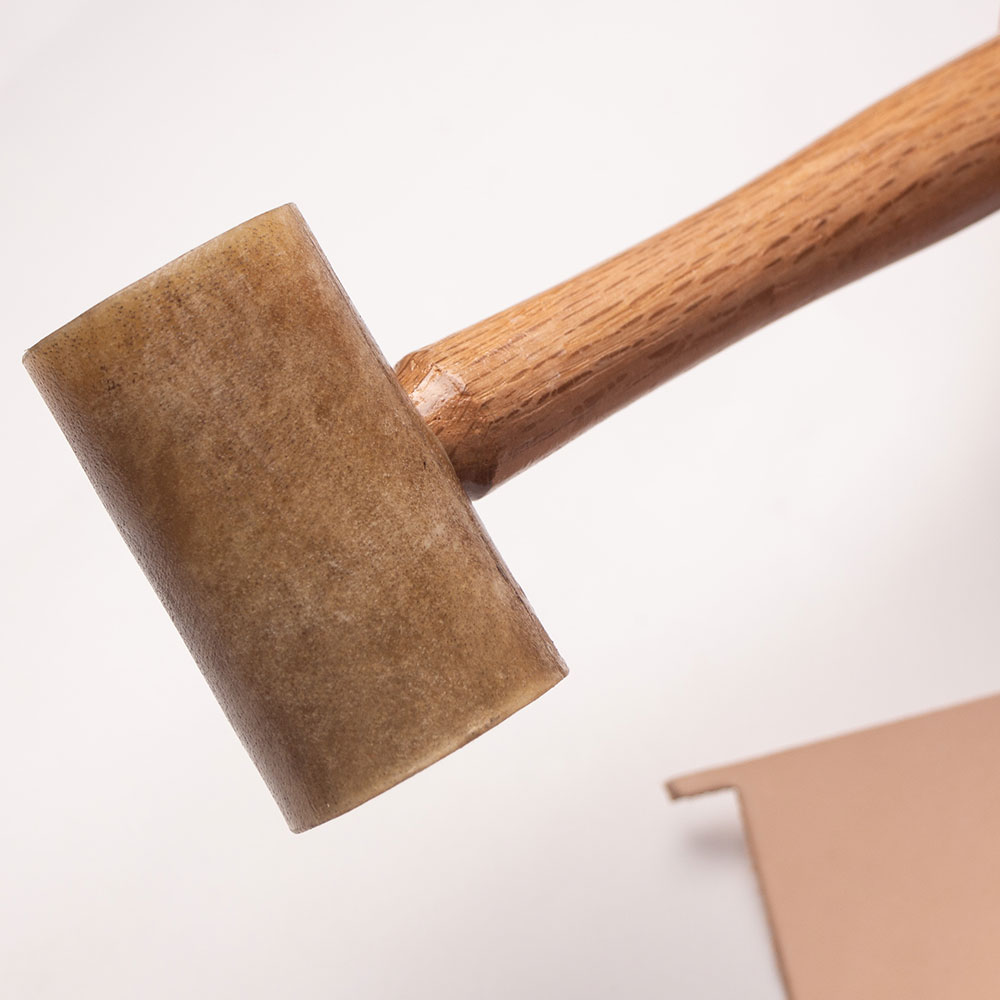 Junetree Raw Cowhide Mallet Le - Mallet Rawhide Craft 评论和价格