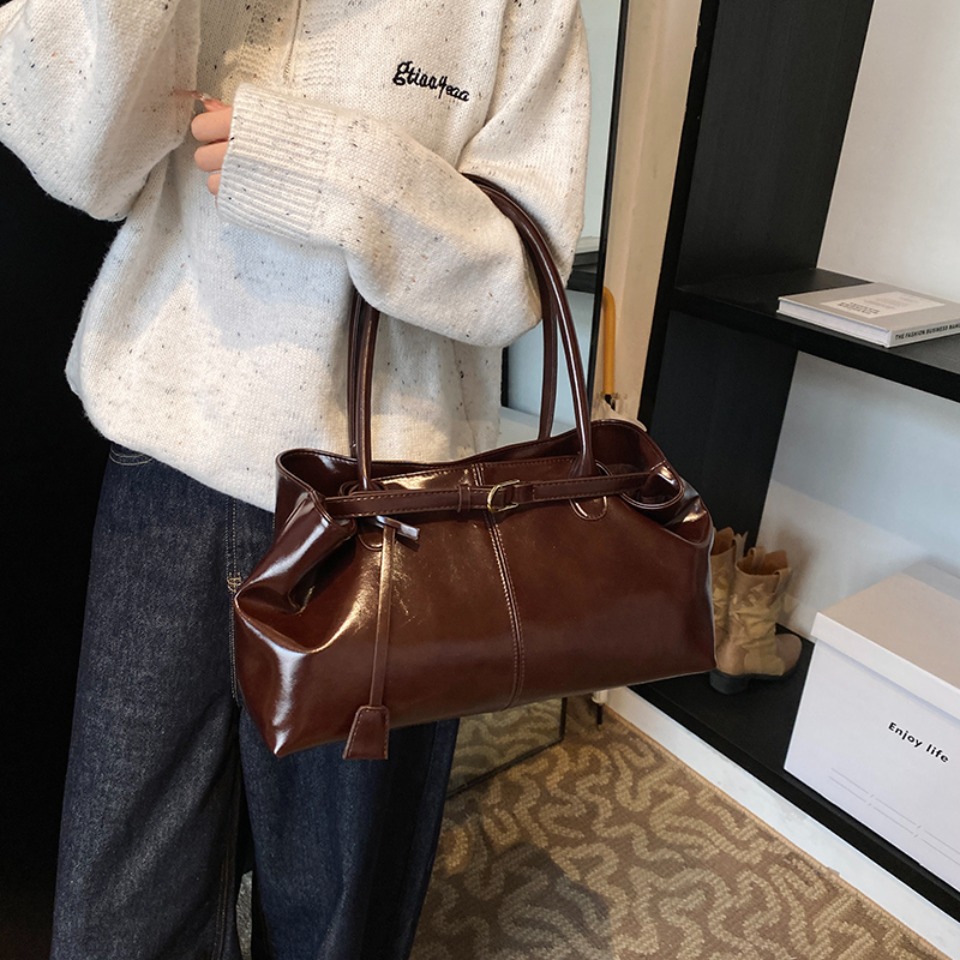 Winter Oil PU Leather Hobo Han - Leather Workshop 评论和价格