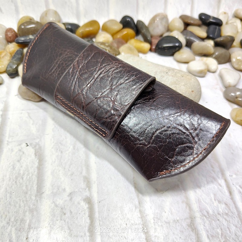 Blongk Glasses Case Waist Bag  - Leatherwork Fasteners 评论和价格