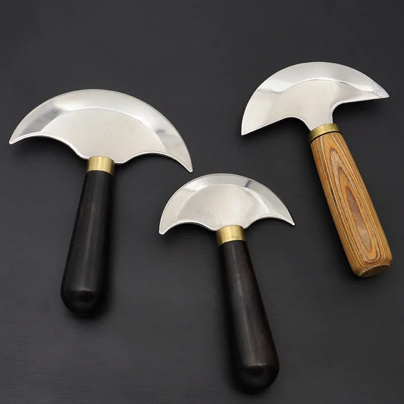 Manual Leather Skiving Knife D - Leatherwork Knife 评论和价格