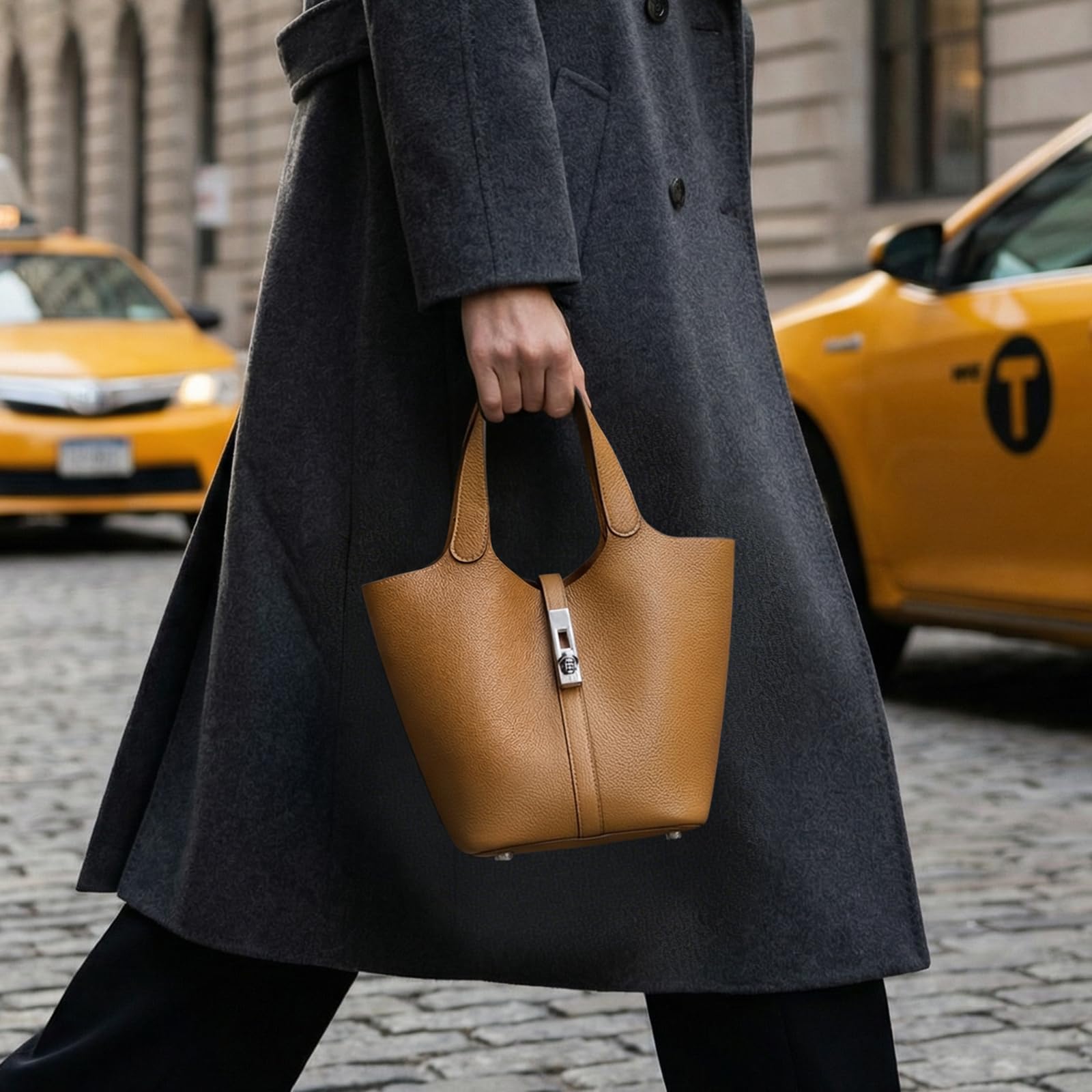 Bucket Bag For Women Tote Purs - Leather Workshop 评论和价格