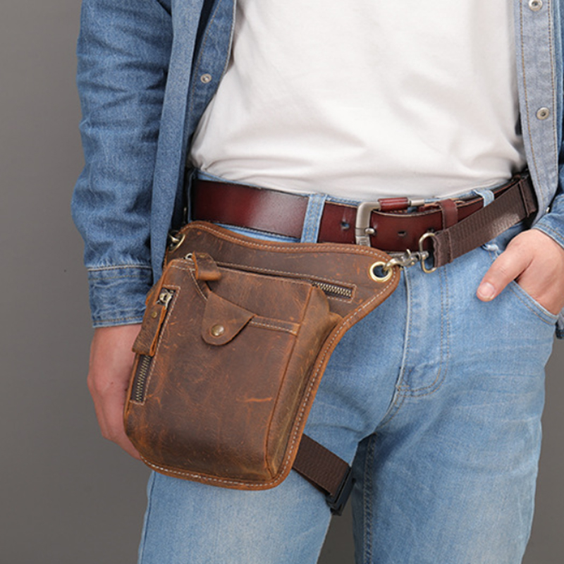 Vintage Pu Leather Waist Pack  - Leatherwork Fasteners 评论和价格