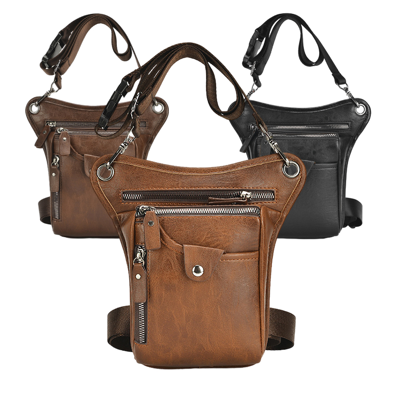 Vintage Pu Leather Waist Pack  - Leatherwork Fasteners 评论和价格