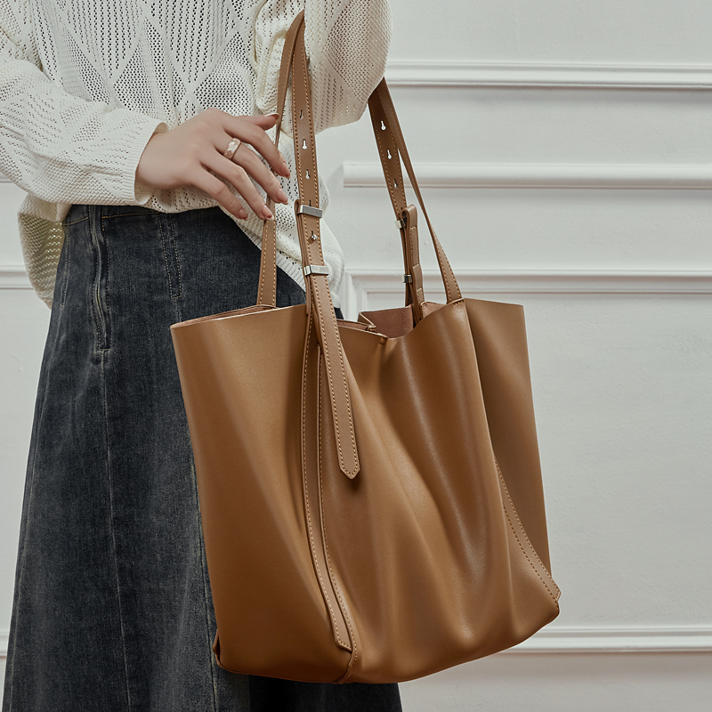 HIFASHION Large Soft Genuine L - Leather Work Handbag 评论和价格