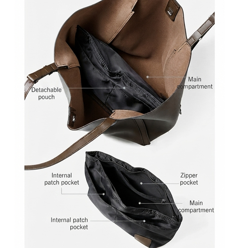 HIFASHION Large Soft Genuine L - Leather Work Handbag 评论和价格