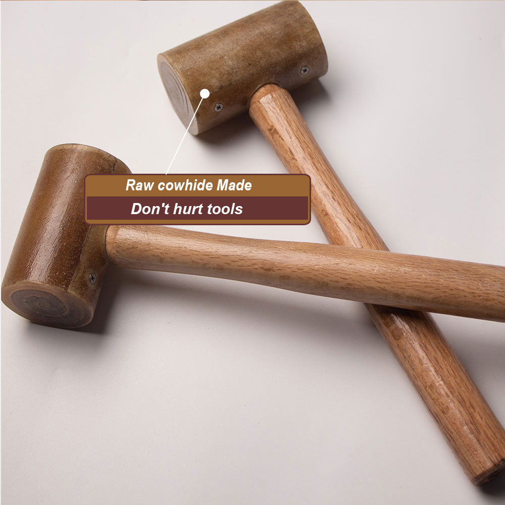 Rawhide Head Mallet Leather Ca - Mallet Rawhide Craft 评论和价格